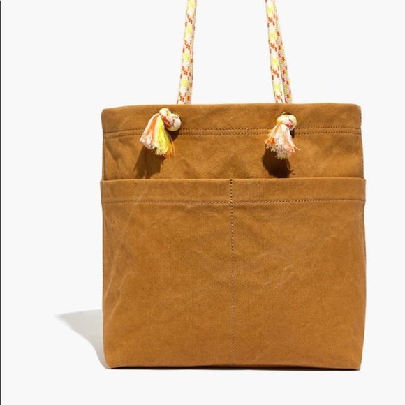 Madewell Handbags - Madewell Canvas Transport Tote: Corded Handle Edition